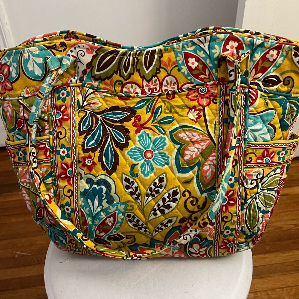 Vera Bradley Provençal Yellow tote